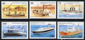 Benin 1995 Ships complete set of 6, SG 1285-90, Mi 631-36 unmounted mint*