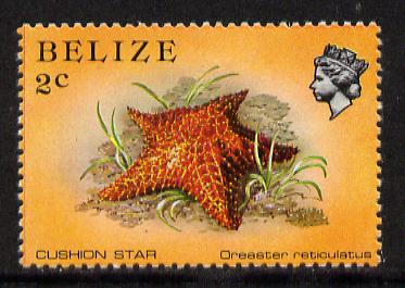 Belize 1984-88 Cushion Star 2c def unmounted mint perf 13.5 SG 767a