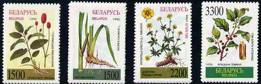 Belarus 1996 Medicinal Plants unmounted mint set of 4, SG 192-95*