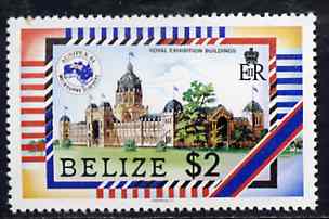 Belize 1984 Exhibition Building $2 from Ausipex set, unmounted mint, SG 797*