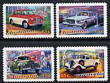 Australia 1997 Classic Cars set of 4 very fine commercially used, SG 1667-70