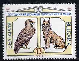 Bulgaria 1989 Centenary of Natural History Museum unmounted mint, SG 3627, Mi 3778*