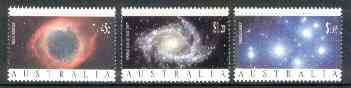 Australia 1992 International Space Year set of 3 unmounted mint, SG 1343-45