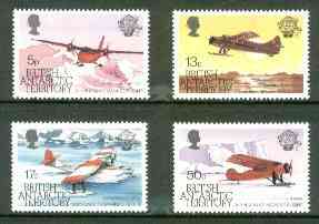British Antarctic Territory 1983 Bicentenary of Manned Flight set of 4 unmounted mint, SG 119-22*