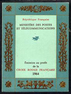 Booklet - France 1964 Red Cross Booklet complete and pristine, SG XSB14