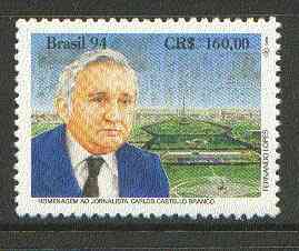 Brazil 1994 Carlos Branco (journalist) unmounted mint SG 2631*