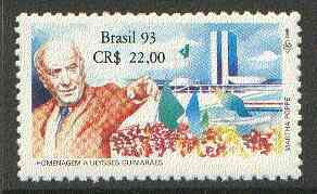 Brazil 1993 Ulysses Guimaraes (politician) unmounted mint SG 2597*