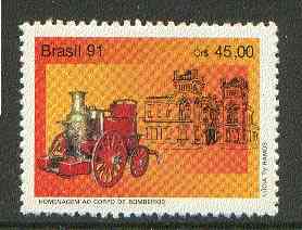 Brazil 1991 Fire Fighting unmounted mint SG 2486*