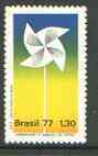 Brazil 1977 National Day (Toy Windmill) unmounted mint SG 1679