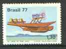 Brazil 1977 Savoia Marchetti Flying Boat (from Aviation Anniversaries set) unmounted mint, SG 1684*