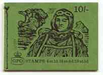 GB Booklet - Great Britain 1968-70 Explorers - Scott 10s booklet (Sept 1969) complete and fine, SG XP6