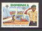 Dominica 1977 Sailing $3 from Scout jamboree set unmounted mint, SG 581