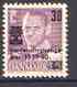 Denmark 1960 World Refugee Year 30ore on 15ore unmounted mint, SG 420*
