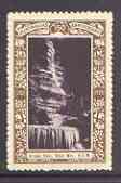 Australia 1938 Bridal Veil (Waterfall) Poster Stamp from Australia's 150th Anniversary set, unmounted mint