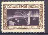 Australia 1938 Sydney Harbour Bridges at Night Poster Stamp from Australia's 150th Anniversary set, unmounted mint