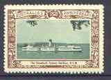 Australia 1938 The Show Boat, Sydney Harbour, Poster Stamp from Australia's 150th Anniversary set, unmounted mint
