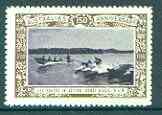 Australia 1938 Life Savers at Bondi Beach, Poster Stamp from Australia's 150th Anniversary set, unmounted mint
