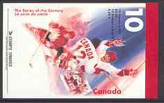 Booklet - Canada 1997 Ice Hockey $4.50 booklet complete and pristine, SG SB214
