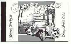 Booklet - Guernsey 1994 Classic Cars £7 booklet complete and pristine SG B53