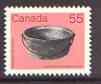 Canada 1982-87 Iron Kettle 55c from Heritage Artefacts def set unmounted mint, SG 1066
