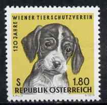 Austria 1966 Animal Protection Society unmounted mint, SG 1470, Mi 1208*