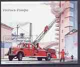 Cambodia 1997 Fire Engines perf m/sheet unmounted mint, SG MS 1636