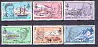 British Antarctic Territory 1980 150th Anniversary of Royal Geographical Society set of 6 unmounted mint, SG 93-98