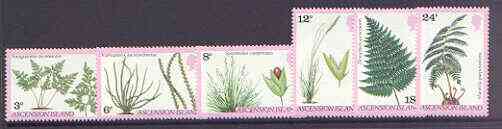 Ascension 1980 Ferns & Grasses set of 6 unmounted mint, SG 258-63