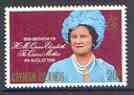 Cayman Islands 1980 Queen Mother's 80th Birthday 20c unmounted mint, SG 506