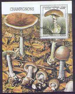 Cambodia 2000 Fungi perf m/sheet cto used