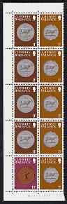 Booklet - Guernsey 1982 Coins in 70p booklet format (5 x 5p, 4 x 8p, 1 x 13p) unmounted mint, SG 181b