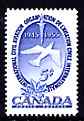 Canada 1955 Tenth Anniversary of International Civil Aviation Organisation unmounted mint, SG 480*