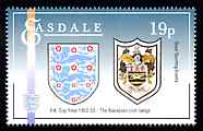 Easdale 1996 Great Sporting Events - Football 19p - Blackpool Club Badge Winners of 1952-53 FA Cup Final, unmounted mint
