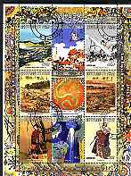 Chad 1999 Millennium - Japex 99 Stamp Exhibition of the Millennium perf m/sheet cto used