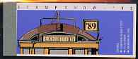 Booklet - Australia 1989 Stampshow '89 $8 booklet complete incl entrance ticket & Metro Pass, SG SB67