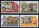 Barbados 1973 Pottery perf set of 4 unmounted mint SG 468-71*