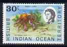 British Indian Ocean Territory 1968-70 Robber Crab 30c unmounted mint, SG 20a