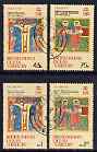 British Indian Ocean Territory 1973 Easter perf set of 4 very fine used, SG 47-50