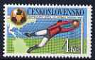 Czechoslovakia 1986 World Cup Football Championships, Mexico 4k unmounted mint, SG 2831