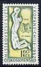 Czechoslovakia 1962 Football Championships 1k60 unmounted mint, SG 1306