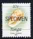Tonga 1990-92 Bubble Cone Shell 10s (from reduced-size Marine Life set) opt'd SPECIMEN, as SG1092 (1992 imprint date) unmounted mint