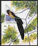 Benin 1999 Birds (triangular stamp) perf m/sheet unmounted mint