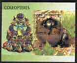 Cambodia 2000 Beetles perf m/sheet unmounted mint