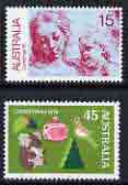 Australia 1976 Christmas set of 2 unmounted mint, SG 635-36*