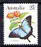 Australia 1981-83 Ulysses butterfly 27c from Wildlife def set unmounted mint, SG 791*