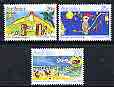 Australia 1983 Children's Christmas Paintings set of 3 unmounted mint, SG 895-97*