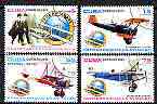 Cuba 2003 Centenary of Aviation perf set of 4 cto used*
