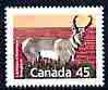 Canada 1988 Pronghorn 45c from Canadian Mammals & Architecture set unmounted mint, SG 1270