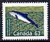 Canada 1988 Harbour porpoise 63c from Canadian Mammals & Architecture set unmounted mint, SG 1273b