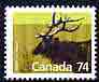 Canada 1988 Wapiti 74c from Canadian Mammals & Architecture set unmounted mint, SG 1274